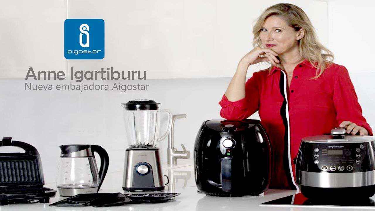 Anne Igartiburu, nueva embajadora Aigostar