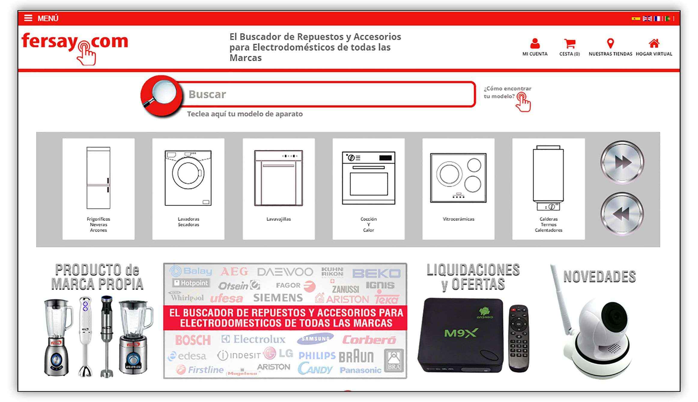 La crisis económica incentiva la venta de recambios para electrodomésticos