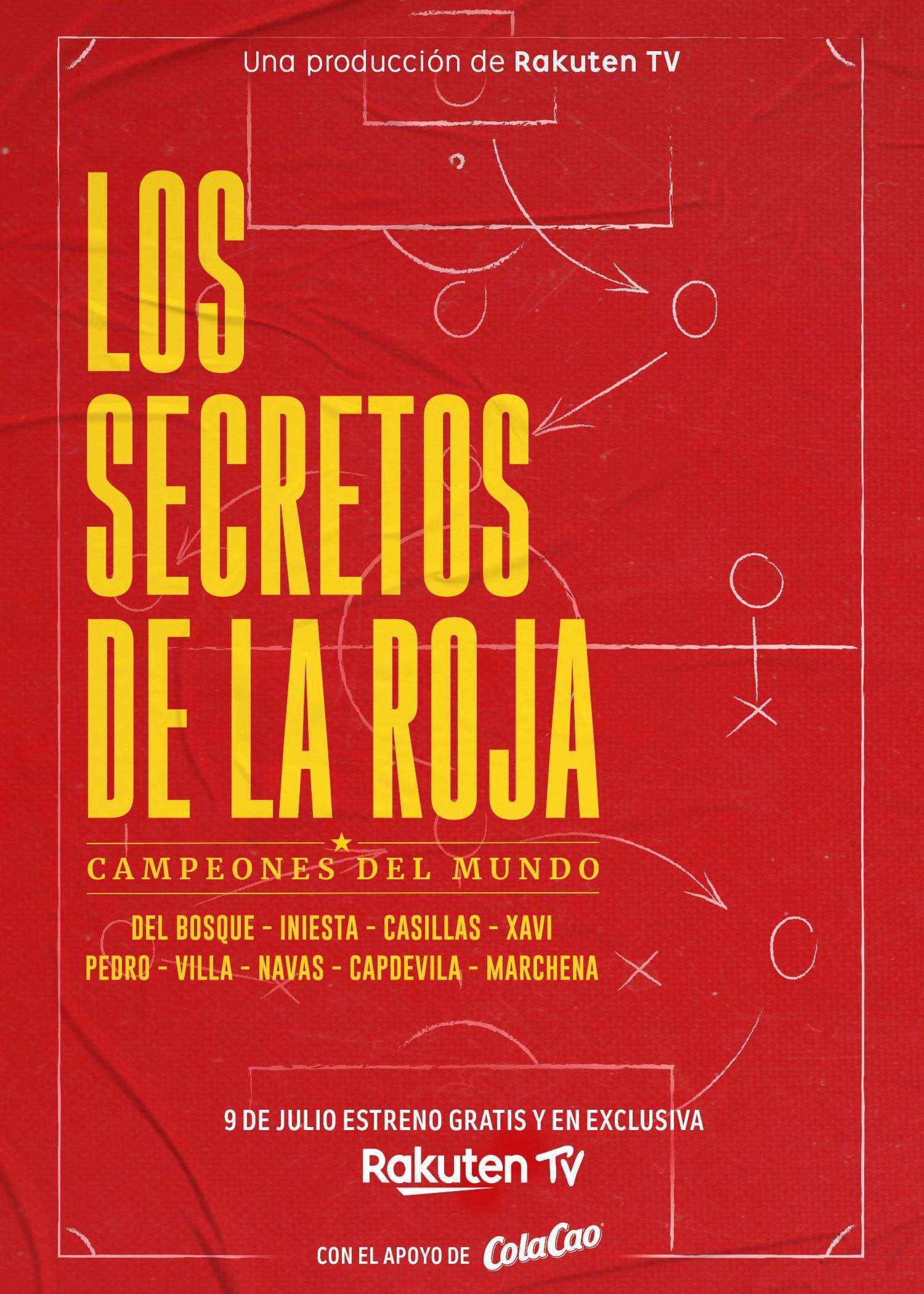 Rakuten TV estrena su nueva producción original Los secretos de La Roja – Campeones del Mundo