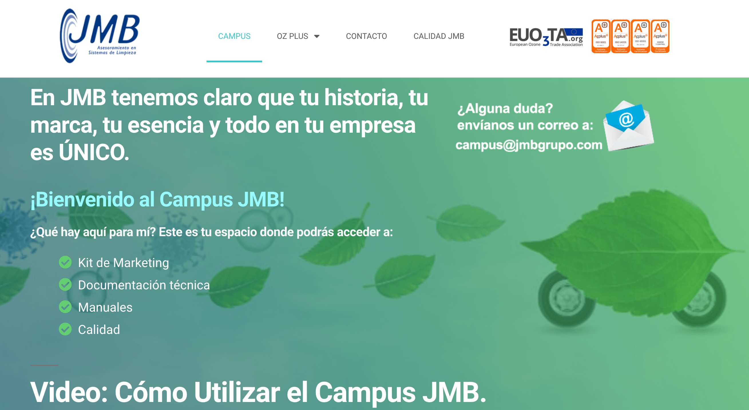 JMBGRUPO lanza su plataforma on line exclusiva para sus clientes