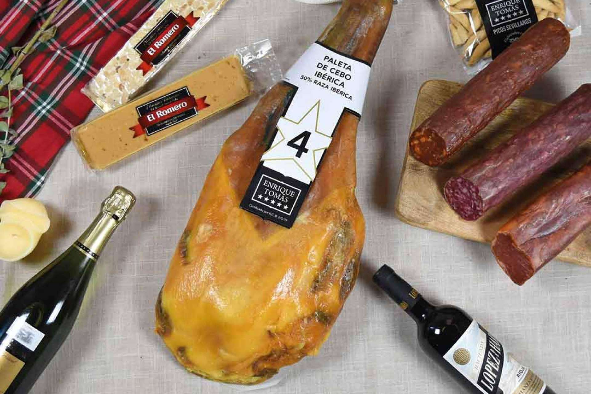 Comprar una cesta de navidad para degustar en estas fiestas, con Enrique Tomás