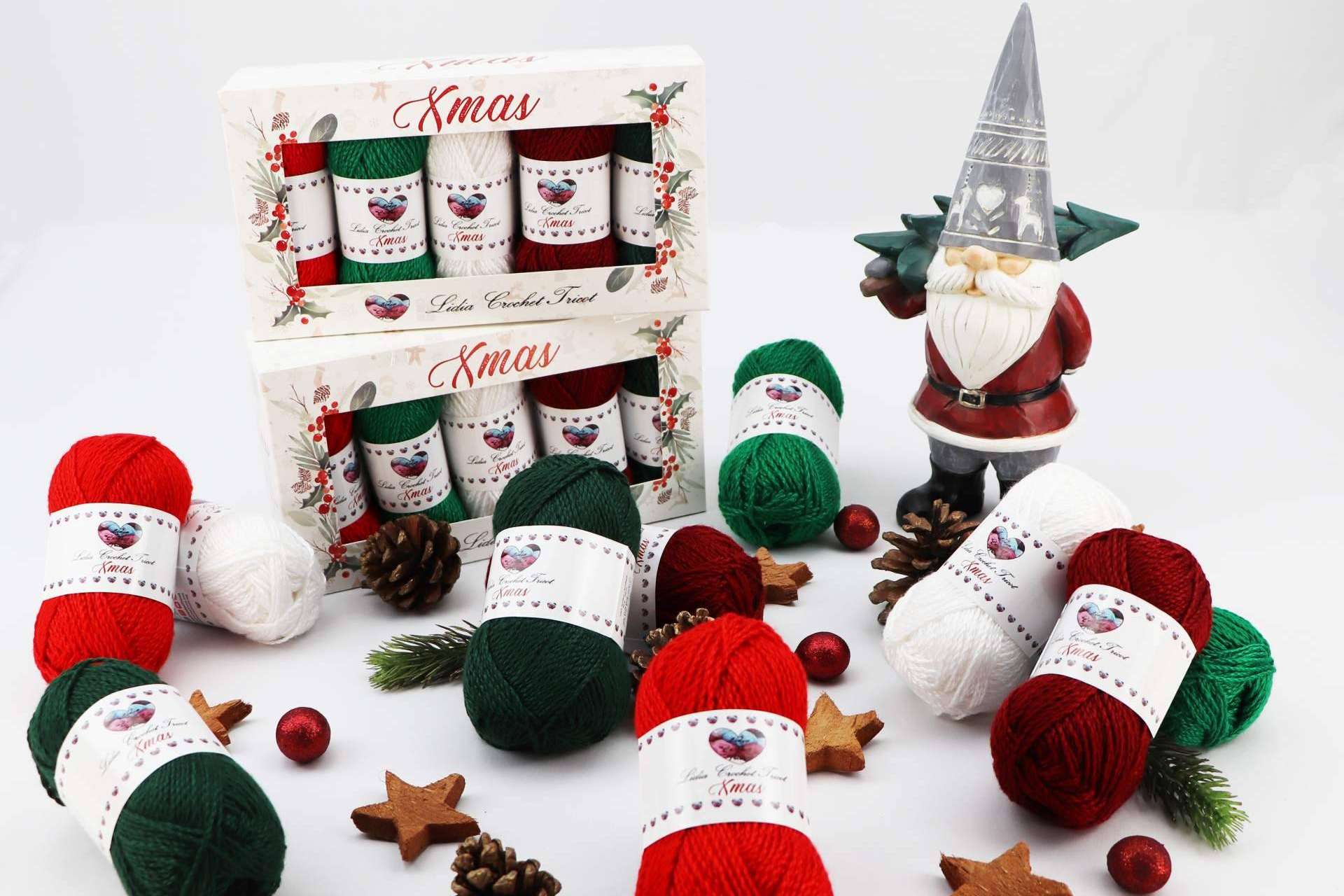 La decoración de Navidad disponible en Lidia Crochet Tricot