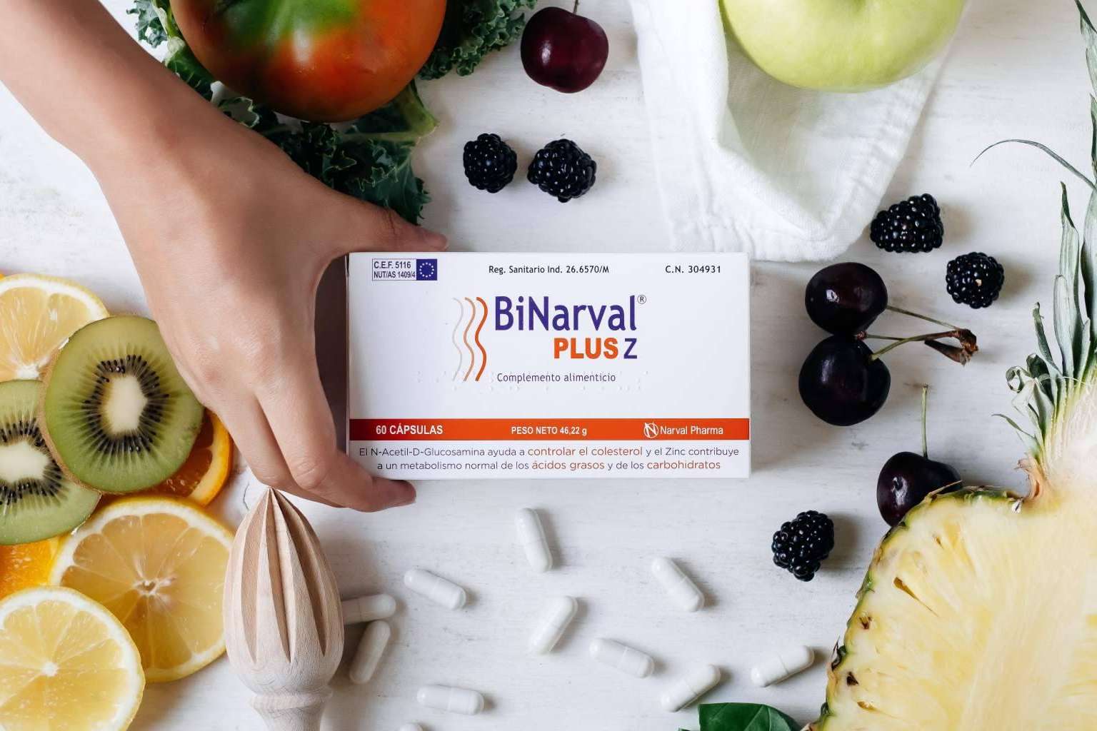 Escoger Binarval Plus Z y una dieta sana para la temporada de fiestas y excesos