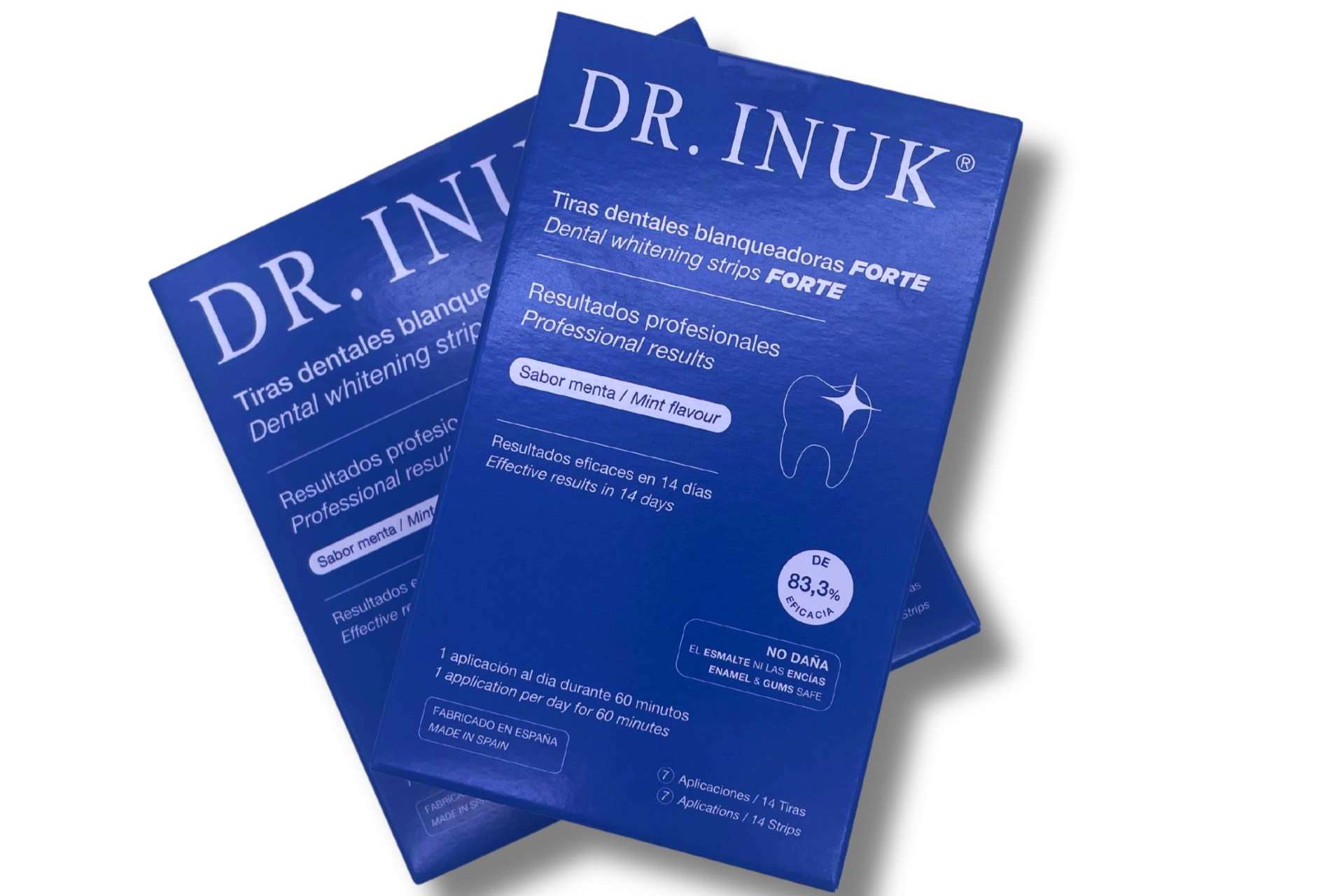 Las tiras blanqueadoras FORTE, el nuevo lanzamiento de Dr. INUK para el blanqueamiento dental