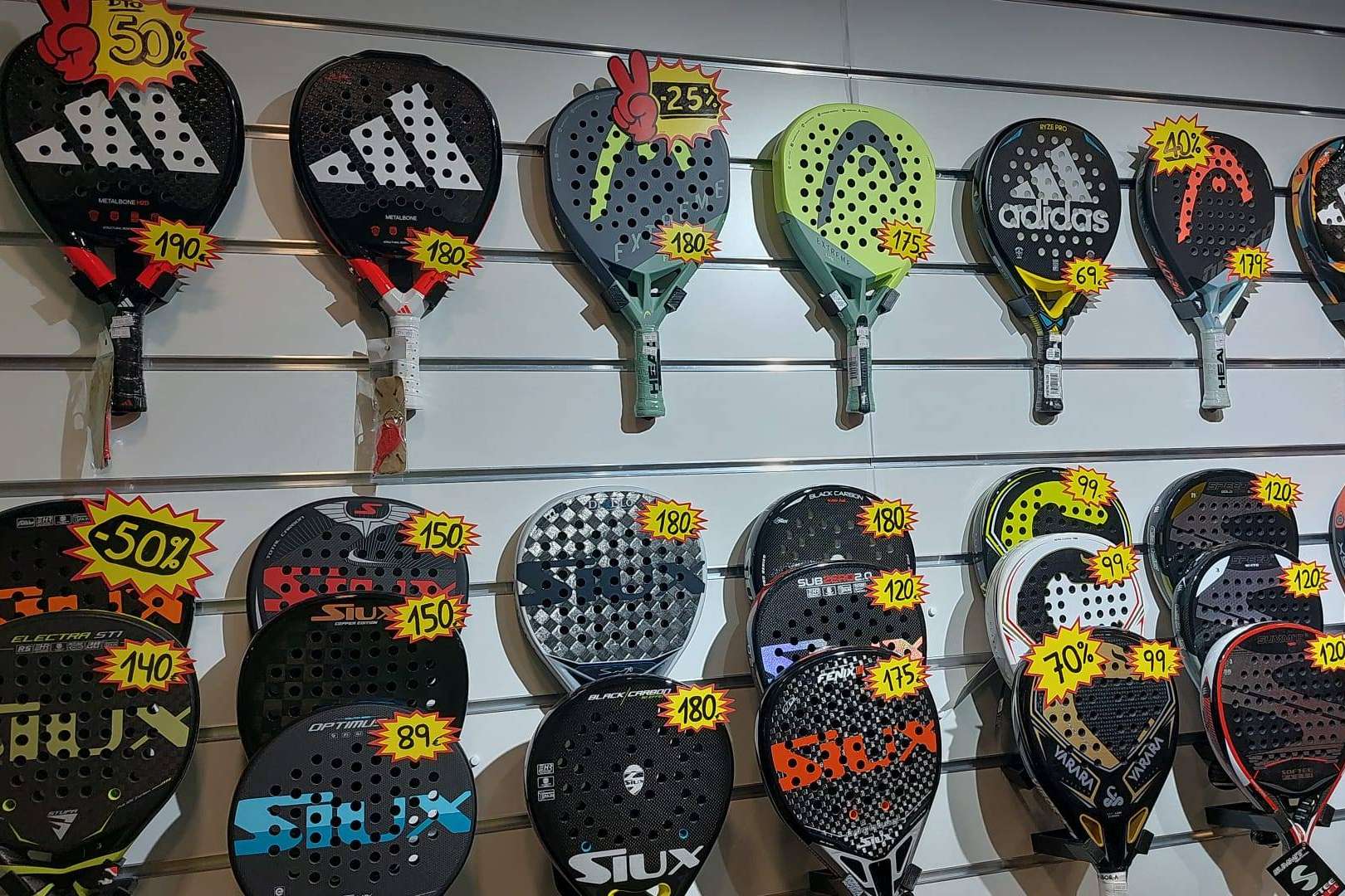 Todo lo necesario para la práctica del pádel en Web de Padel