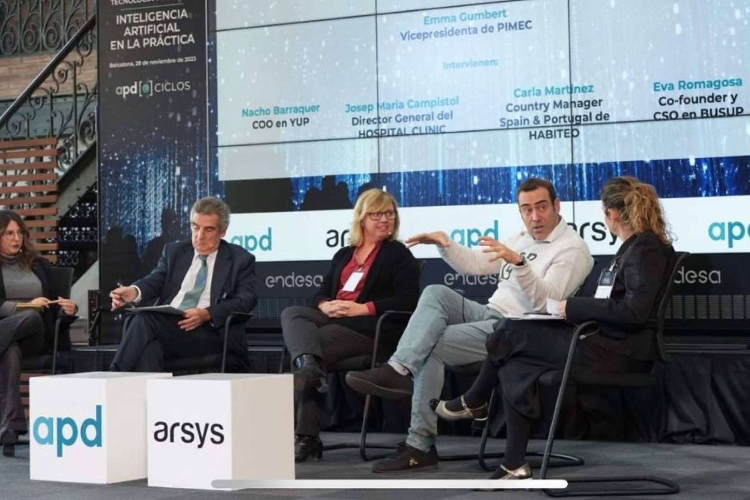 En el Ciclo de Encuentros Tecnología y Negocio, organizado por APD y ARSYS, participa Nacho Barraquer, COO en YUP