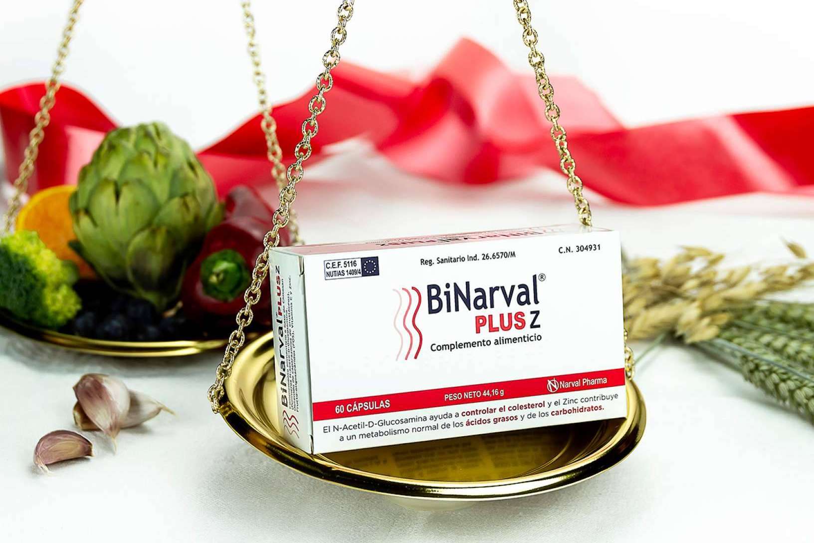 Binarval Plus Z de Narval Pharma para contrarrestar los excesos de estas fechas