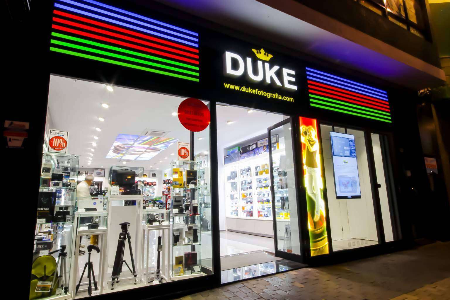 Duke Fotografía, una tienda especializada en fotografía