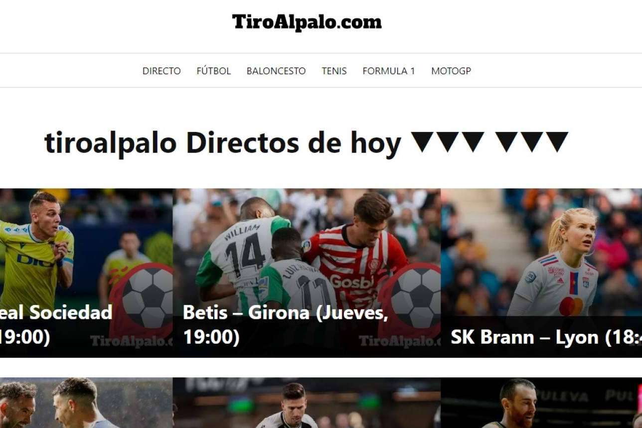 TiroAlpalo.com.es permite disfrutar de todas las novedades deportivas