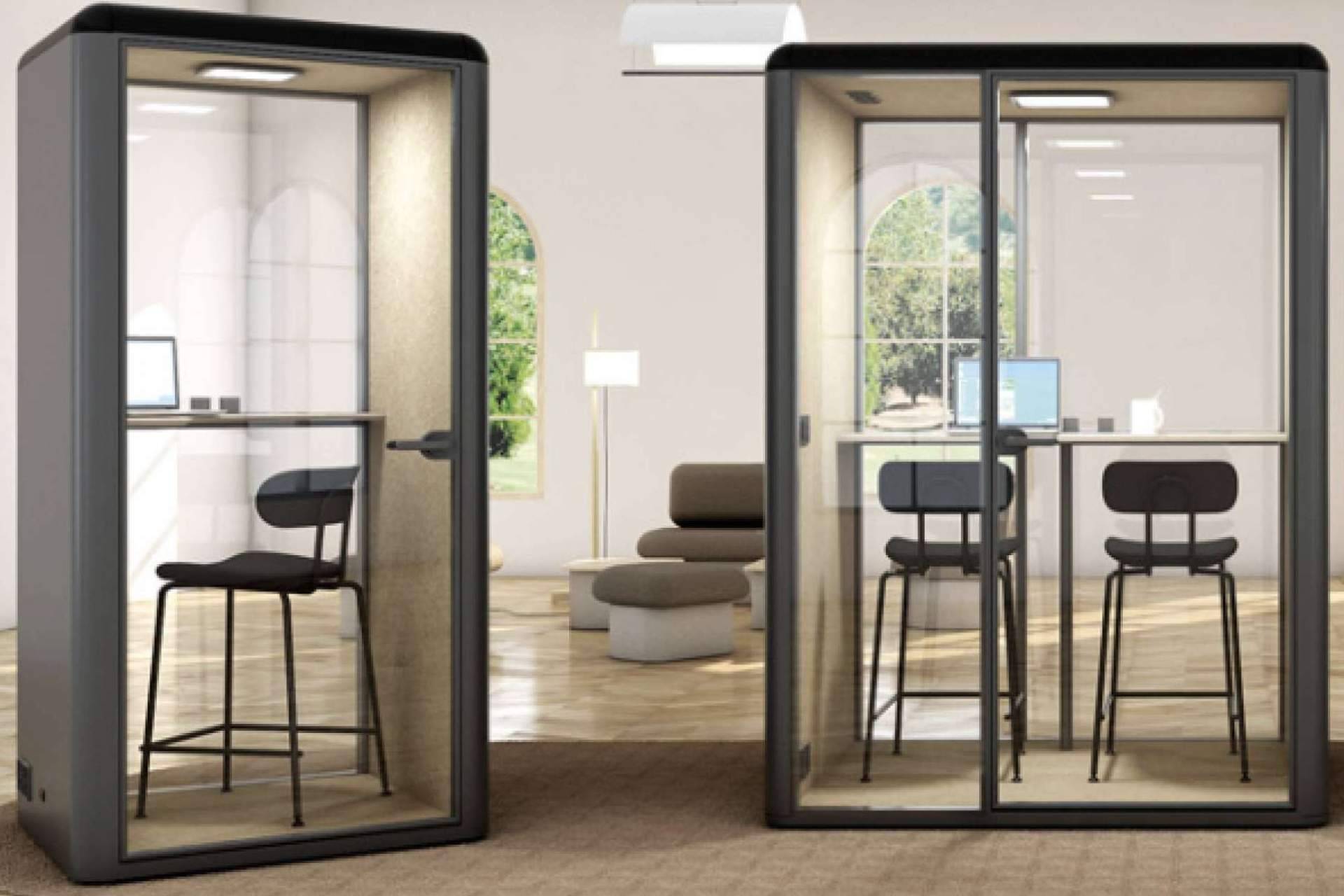 OfficeDeco destaca las principales ventajas de las cabinas acústicas