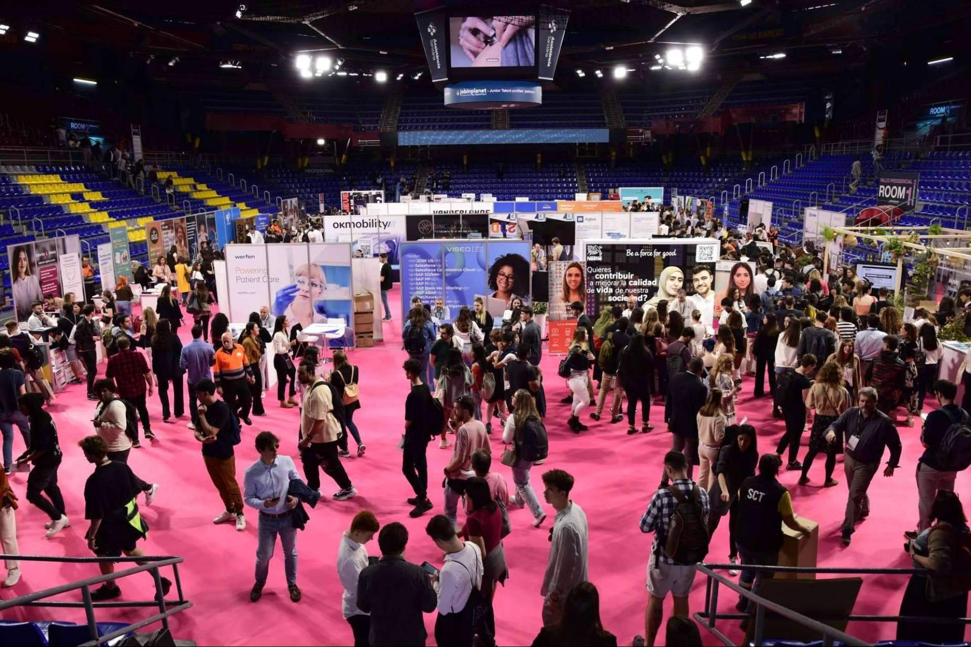 JOBarcelona se posiciona como un evento de referencia donde las empresas líderes conectan con el mejor Talento Junior