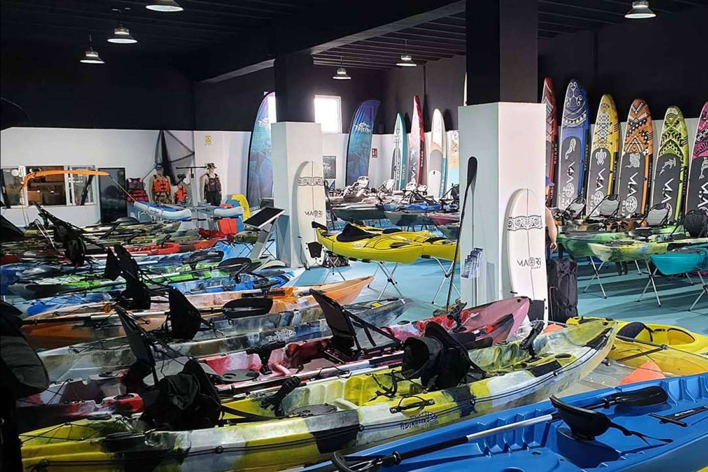 La firma pionera TodoKayak dispone de kayaks 100 % eléctricos