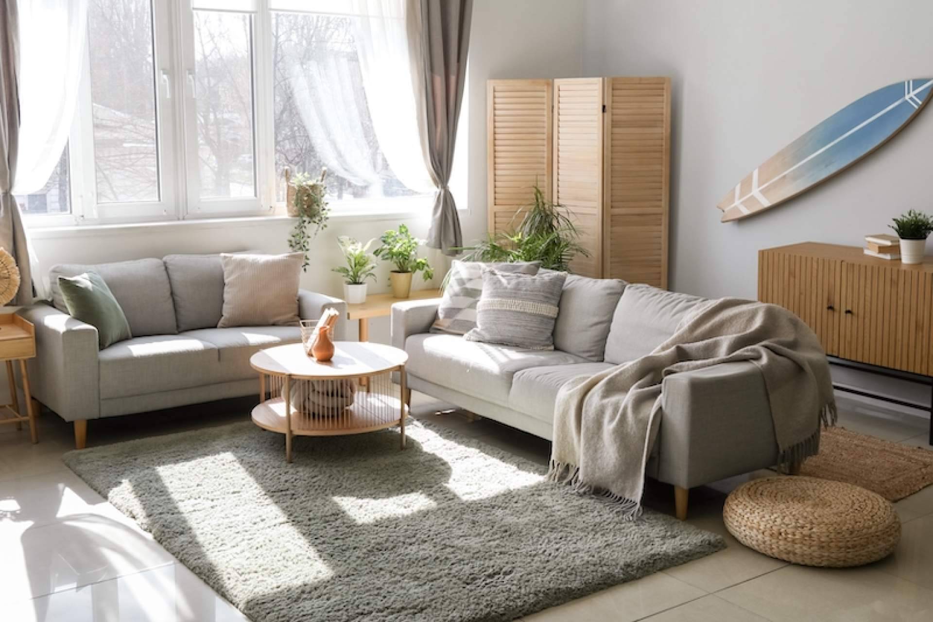 Los sofás, un buen aliado para la decoración del salón