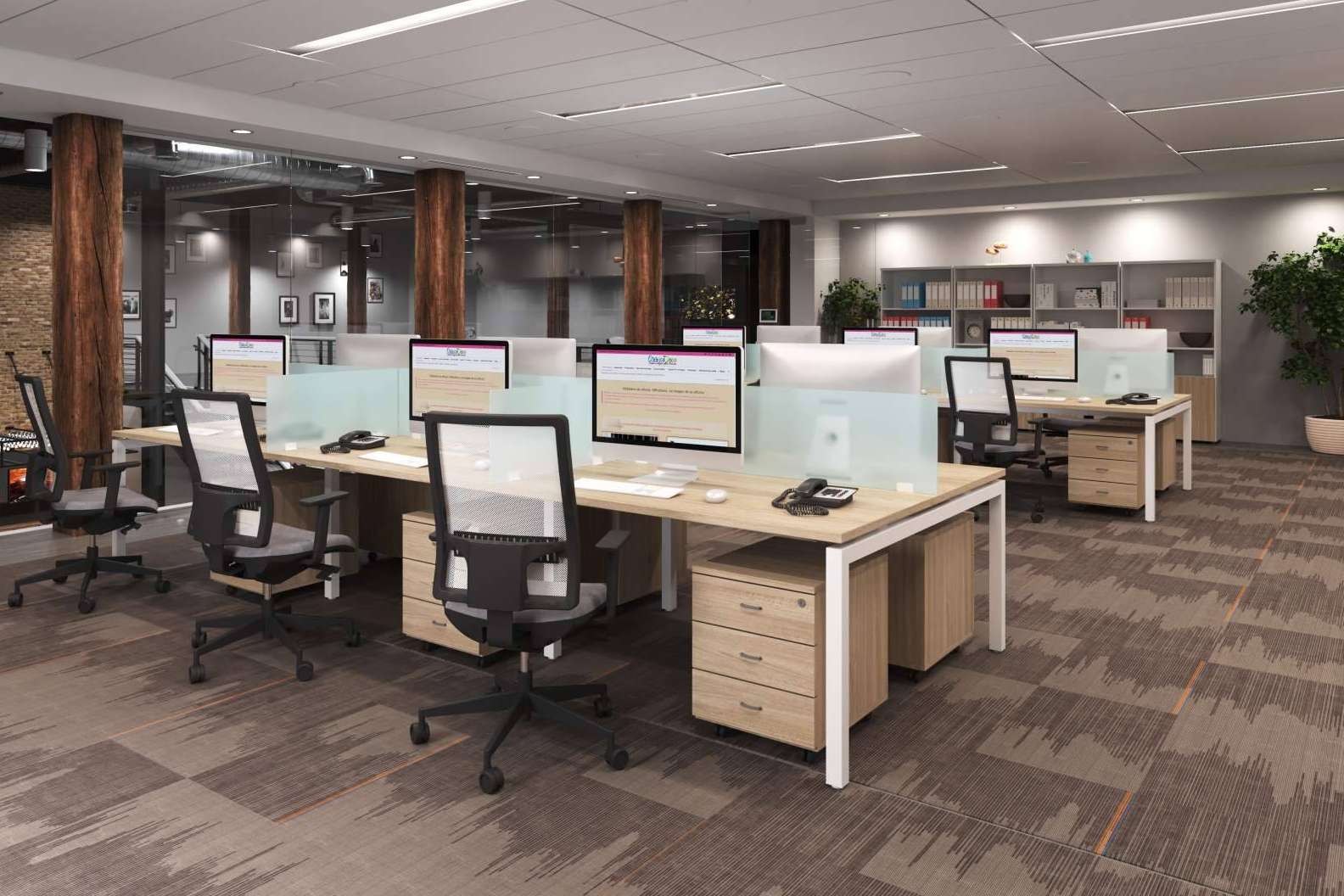 OfficeDeco, una empresa dedicada a la venta de mobiliario de oficina