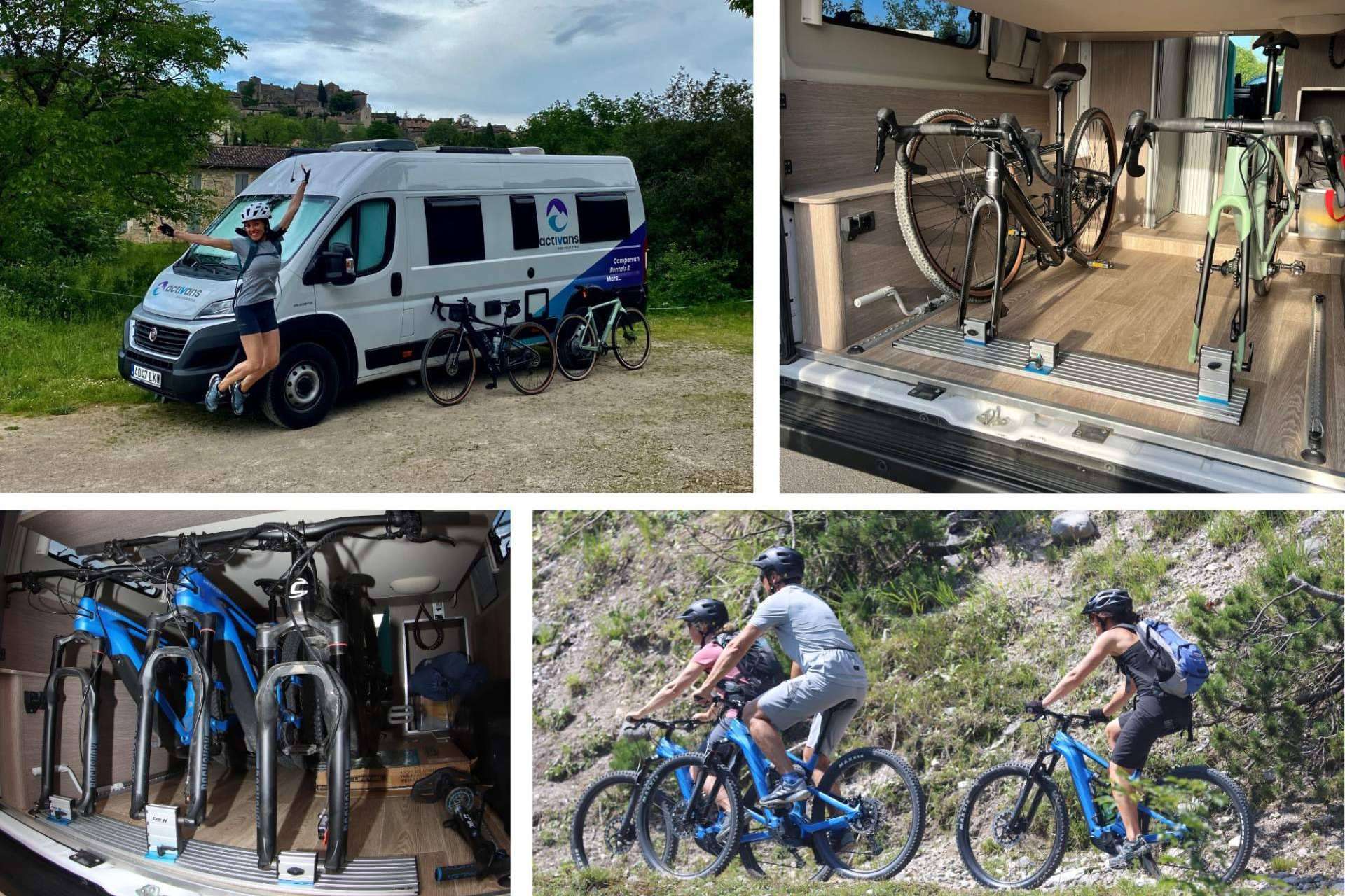 La experiencia única de ciclismo y viaje en camper con Activans en Girona