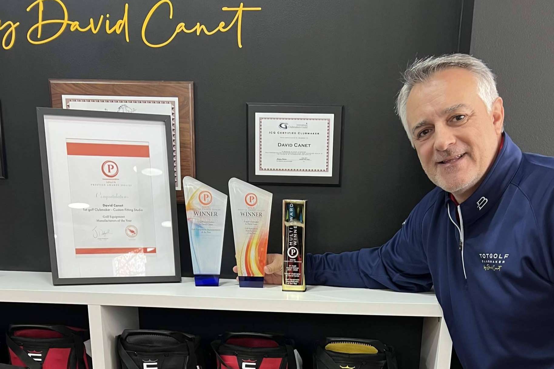 Totgolf ha sido galardonado por tercer año consecutivo como 'Golf Equipment Manufacturer of the Year'