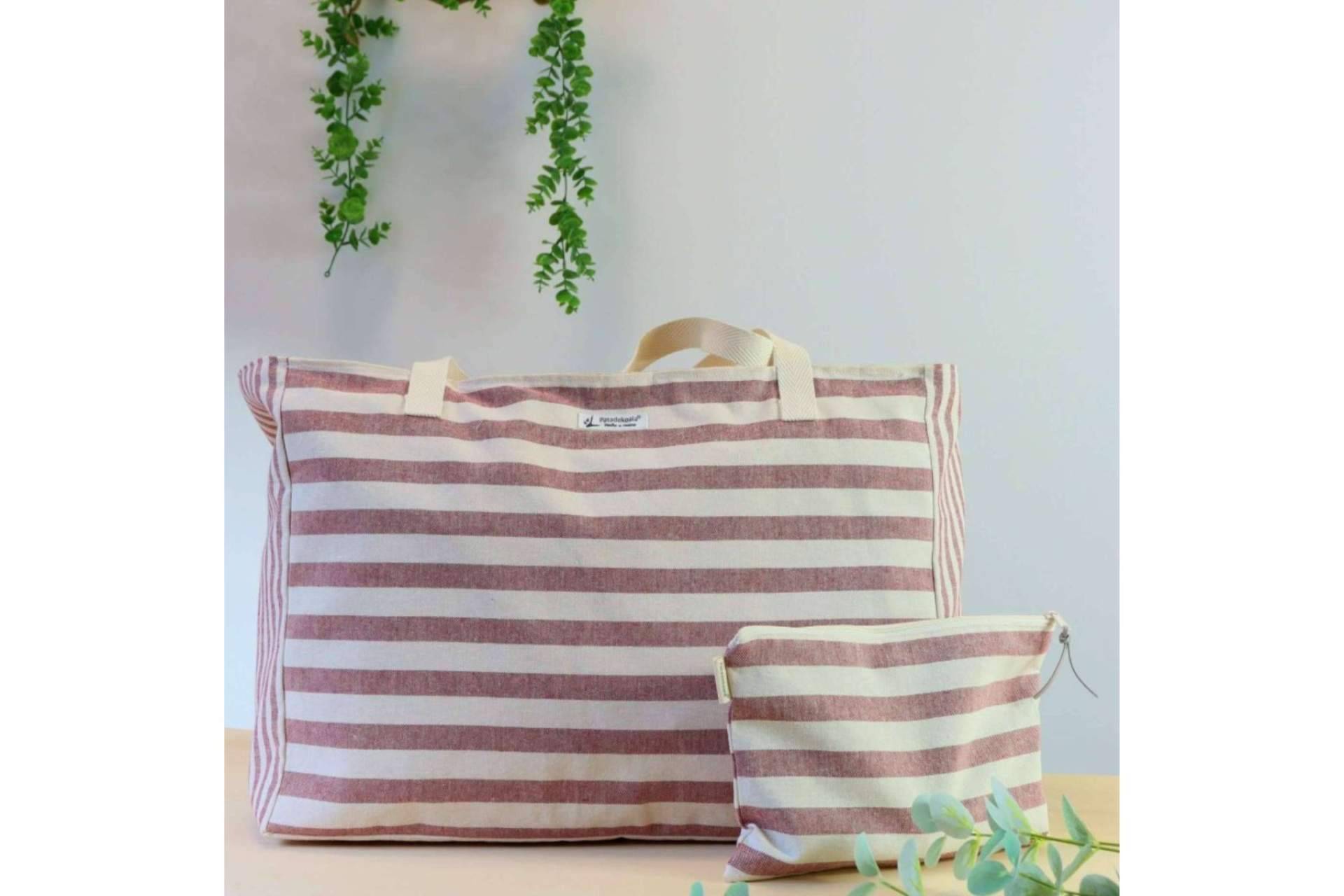 Diferencias entre los bolsos playa familiar XXL hechos a mano de Patadekoala