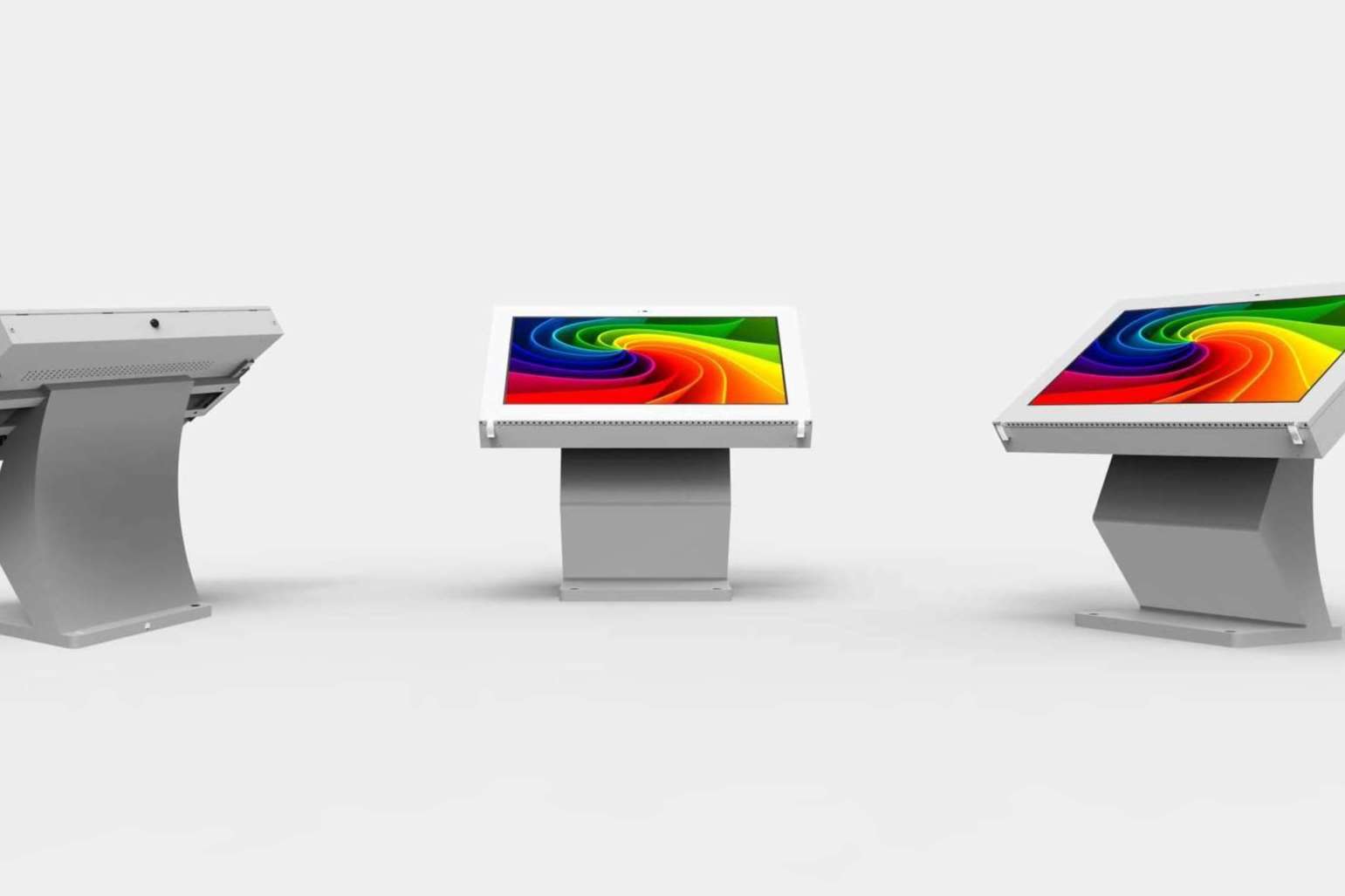 Cartelería digital de alta tecnología con los tótems para publicidad exterior