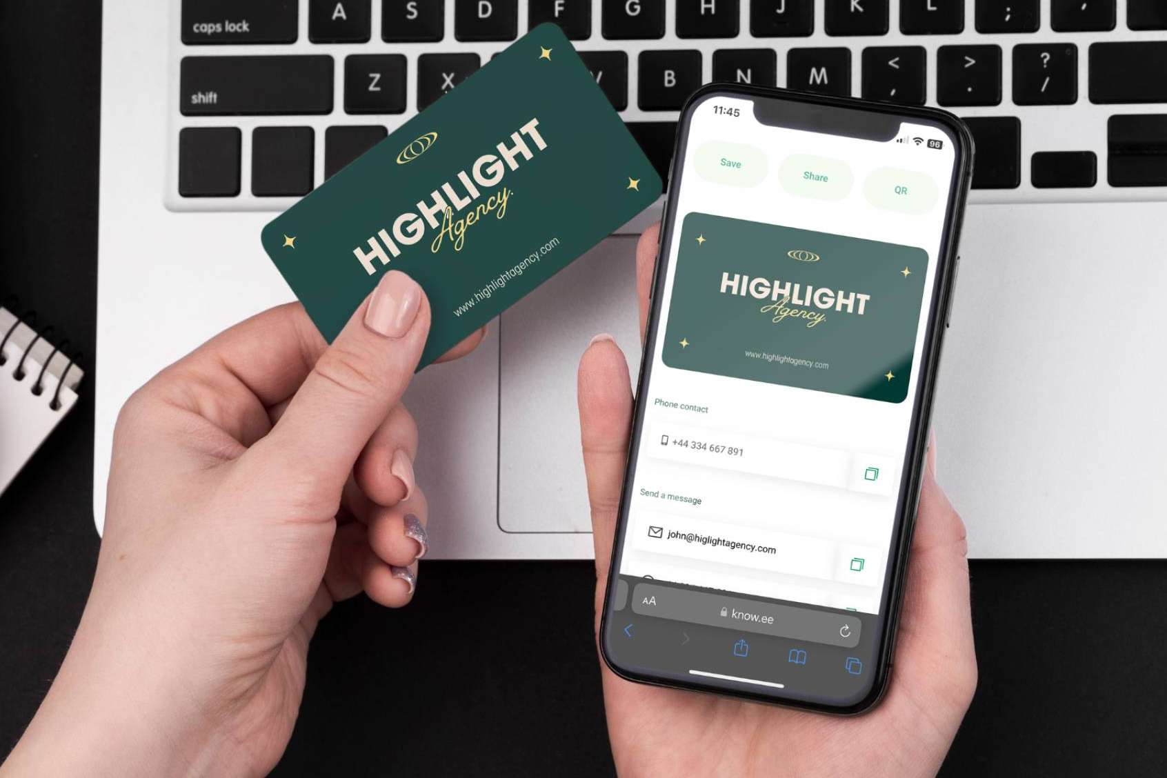 Una innovadora evolución son las tarjetas de visita con tecnología NFC