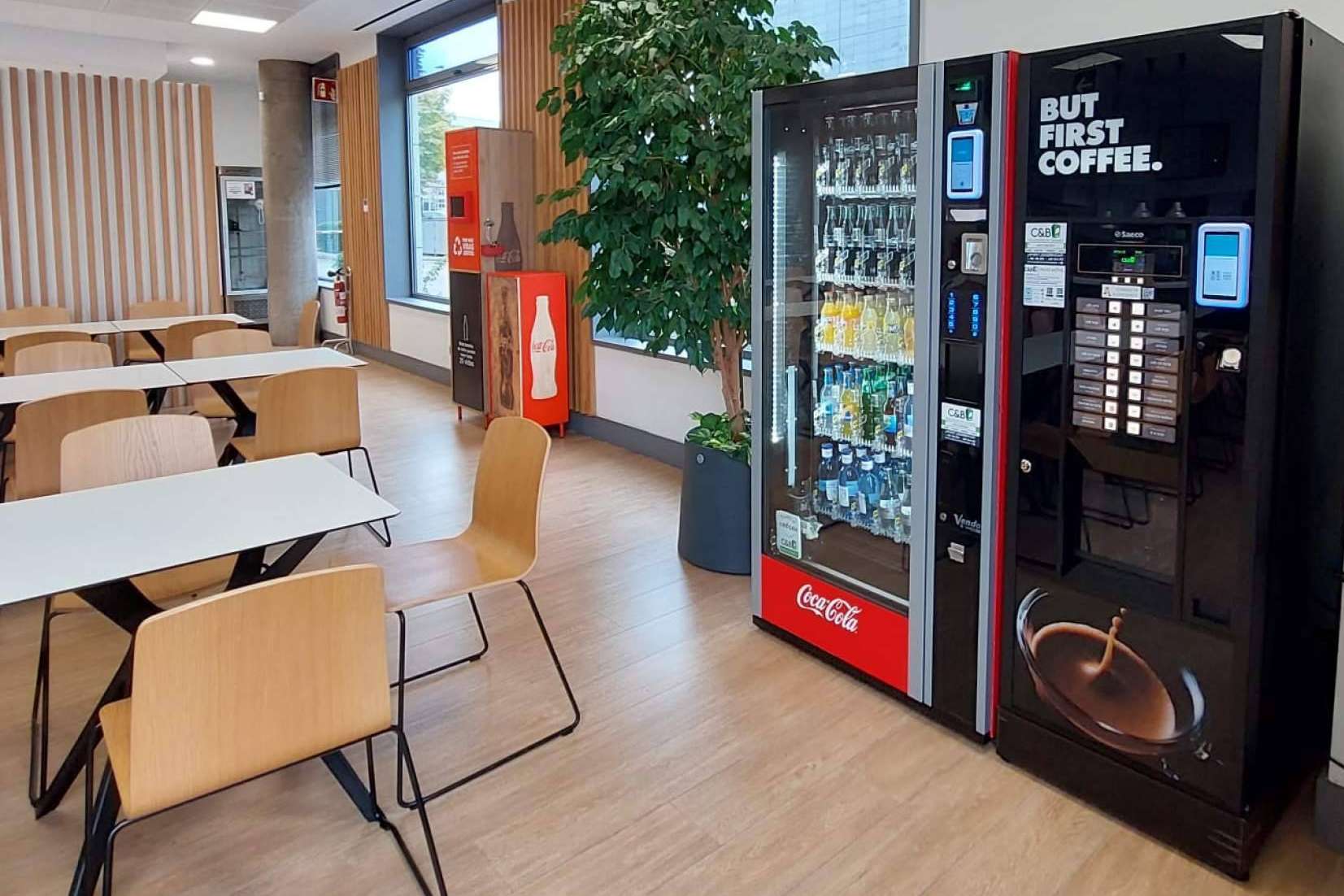C&B Señor conjuga sostenibilidad e innovación en su servicio de máquinas expendedoras de comida