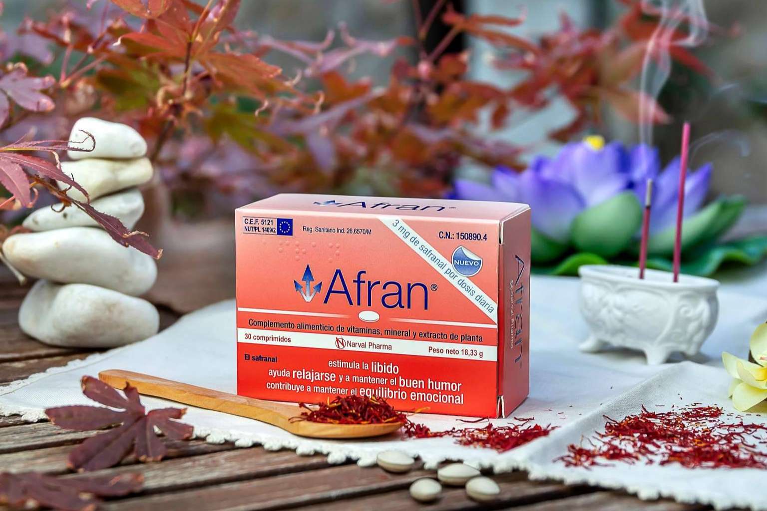 Afran ayuda a lograr un equilibrio emocional