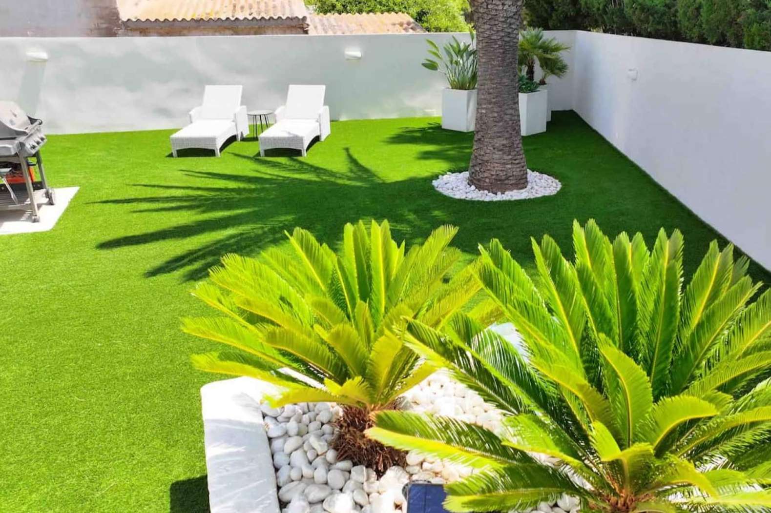 Césped artificial para un exterior perfecto con Albergrass