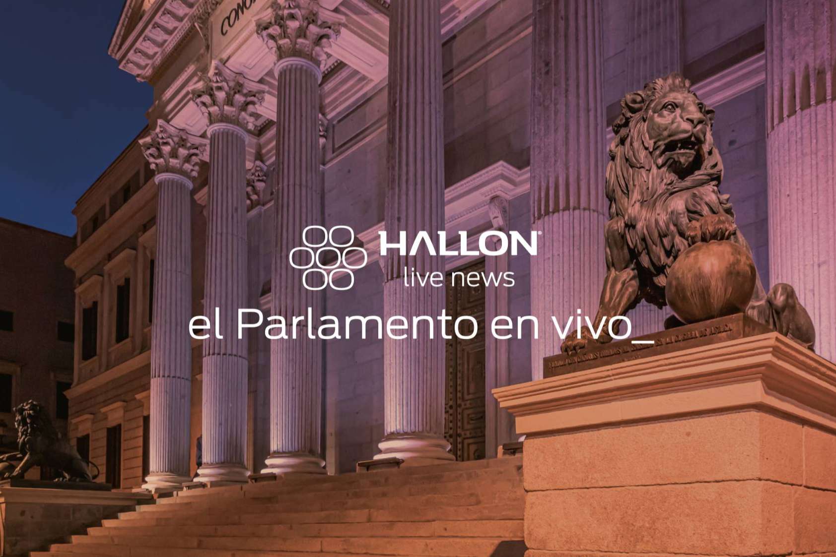 Hallon Live News Parlamento trae una interesante actividad legislativa, en vivo, al Whatsapp