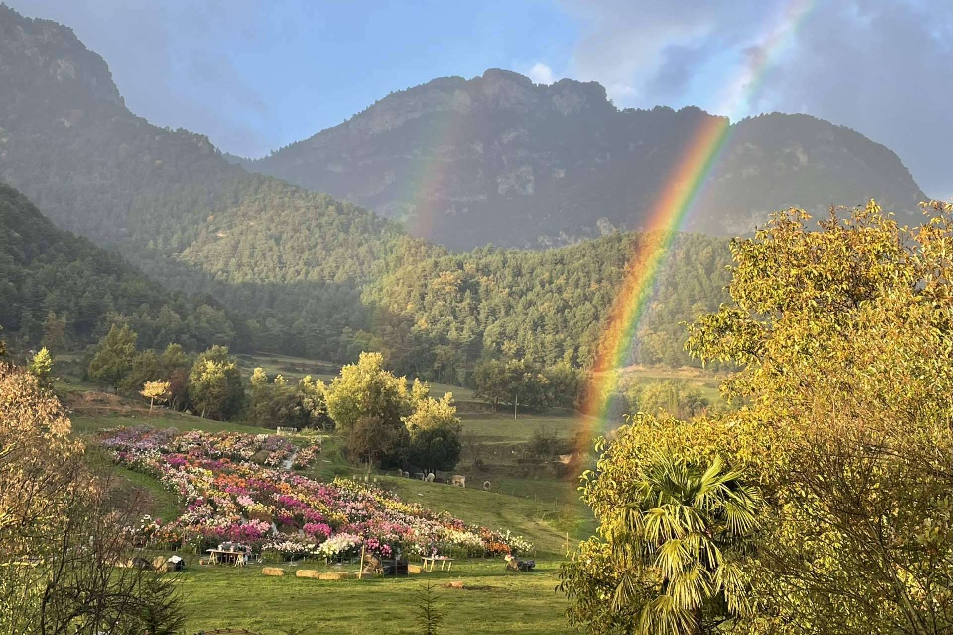 Niudàlia es un refugio ideal para los amantes de la naturaleza y las flores