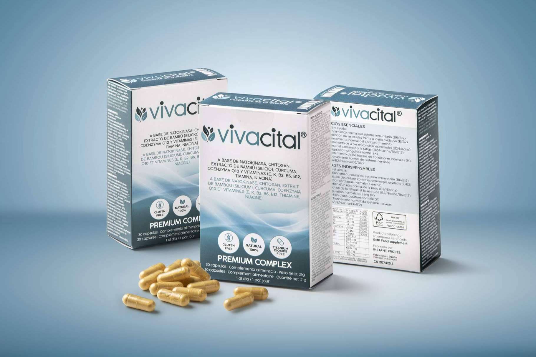 Vivacital Energie lanza el complemento vitamínico Vivacital Premium Complex