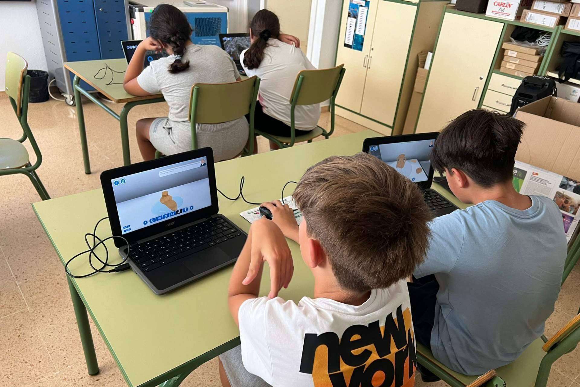 La Fundación Palarq introduce la arqueología en las aulas con el serious game Archaeologist