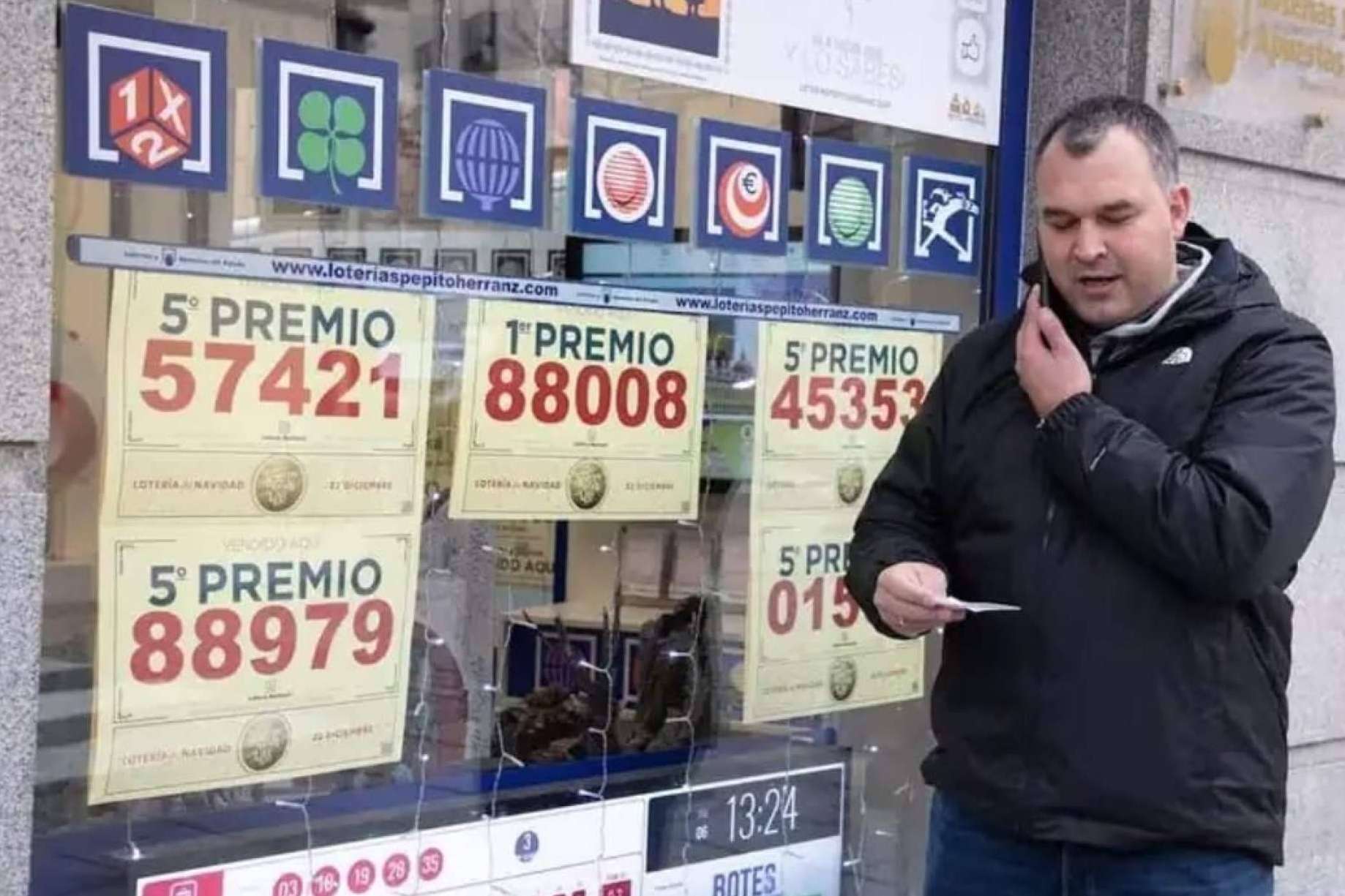 Comprar lotería de Navidad online sin colas en Fuencarral, Alcorcón, Getafe, Las rozas o cualquier lugar de Madrid