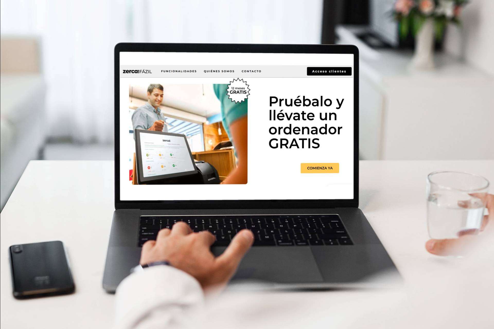 'zerca FÁZIL' soluciona gratis la factura digital con un ordenador de regalo