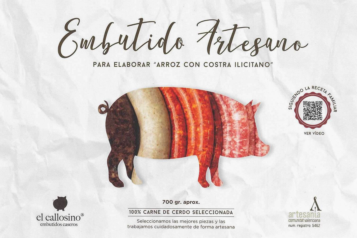 La tienda online de Embutidos El Callosino acerca sus embutidos caseros a todo el país para disfrutar en barbacoa o en arroz con costra