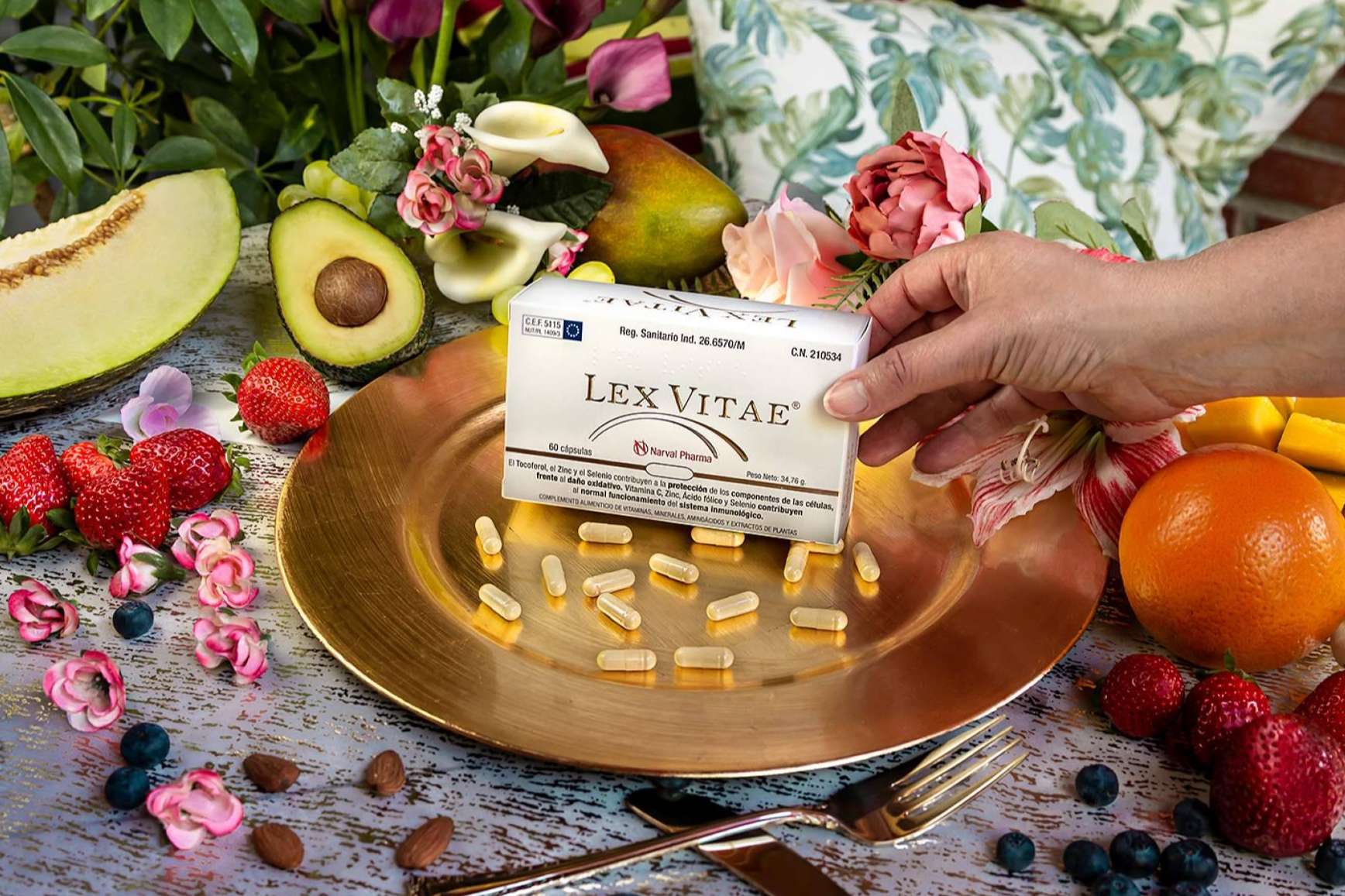 Lex Vitae, con antioxidantes, vitaminas y minerales para combatir la oxidación a nivel celular