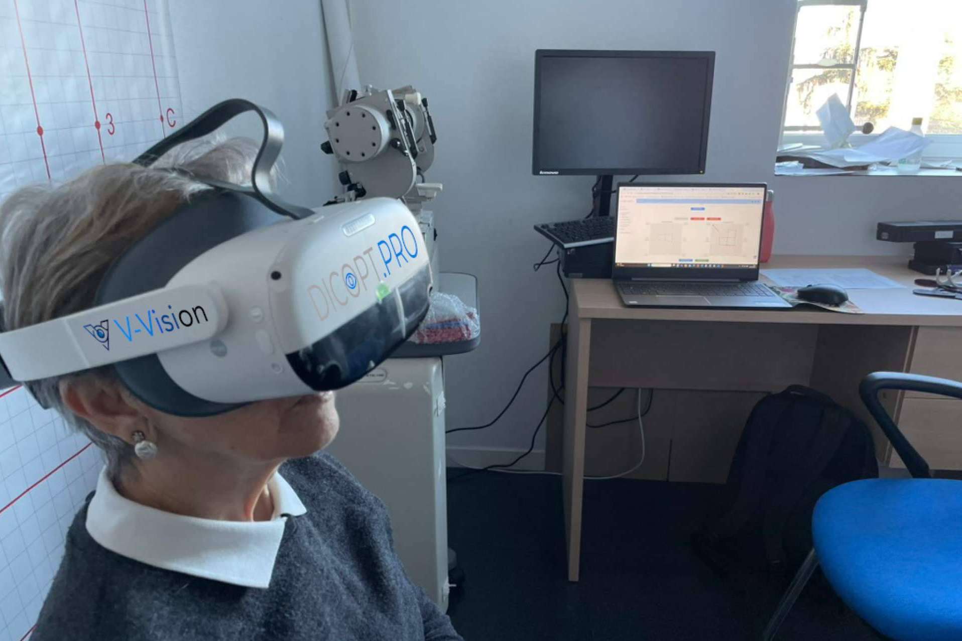 Realidad virtual para proteger la vista; el estudio de la UCM que valida Dicopt Pro
