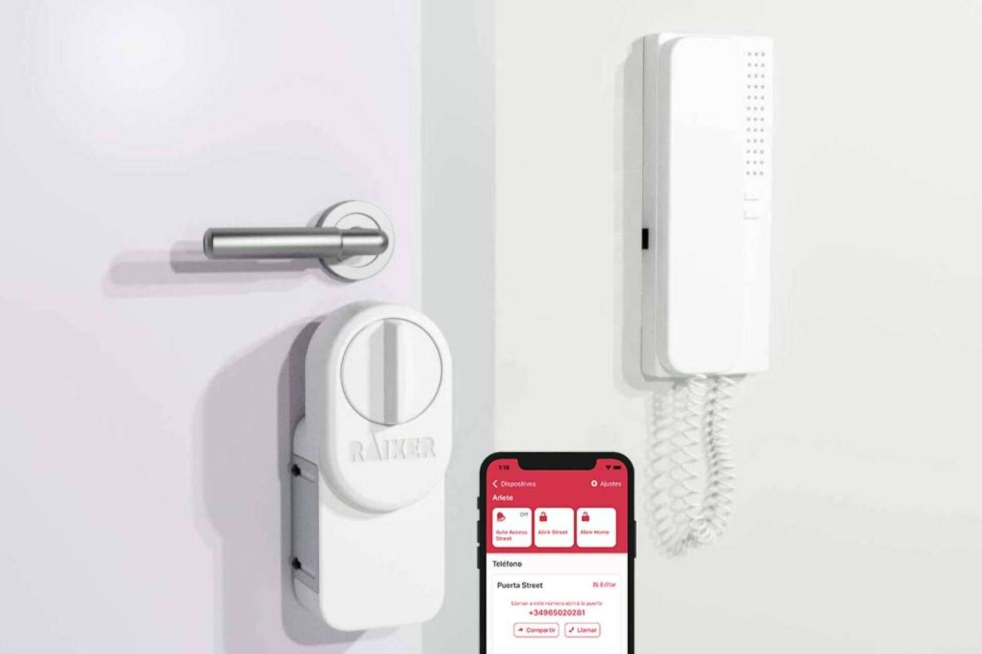 La tecnología de Raixer permite gestionar la llegada de huéspedes sin contacto y de forma remota