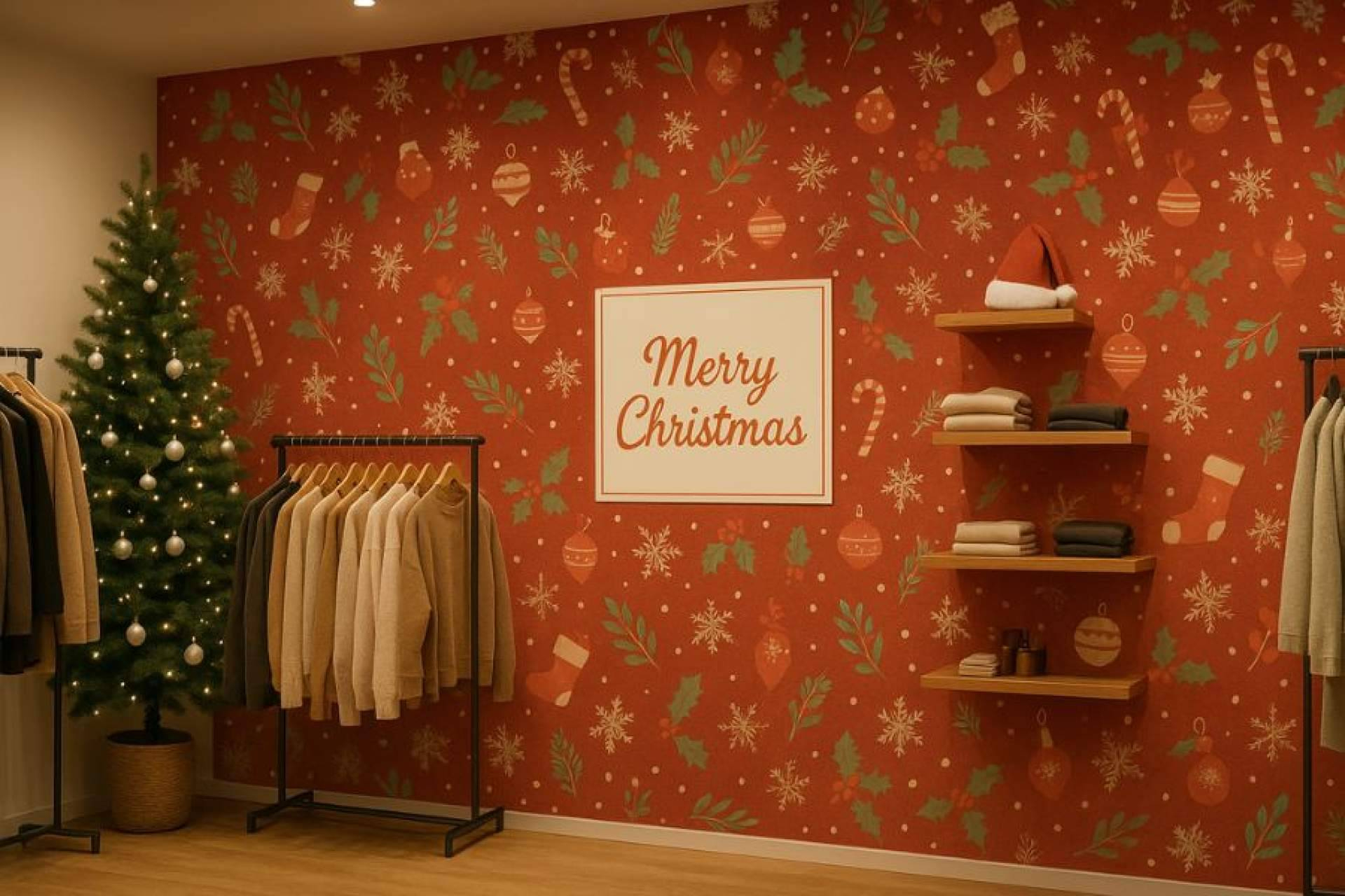Ideas ecológicas para vestir espacios comerciales esta Navidad con Sabaté Barcelona