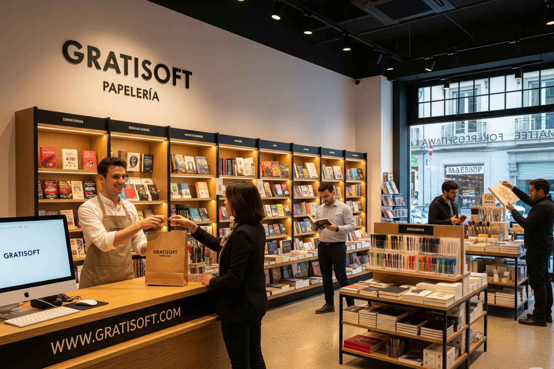 El software TPV de Gratisoft optimiza la gestión en librerías y papelerías con funciones a medida