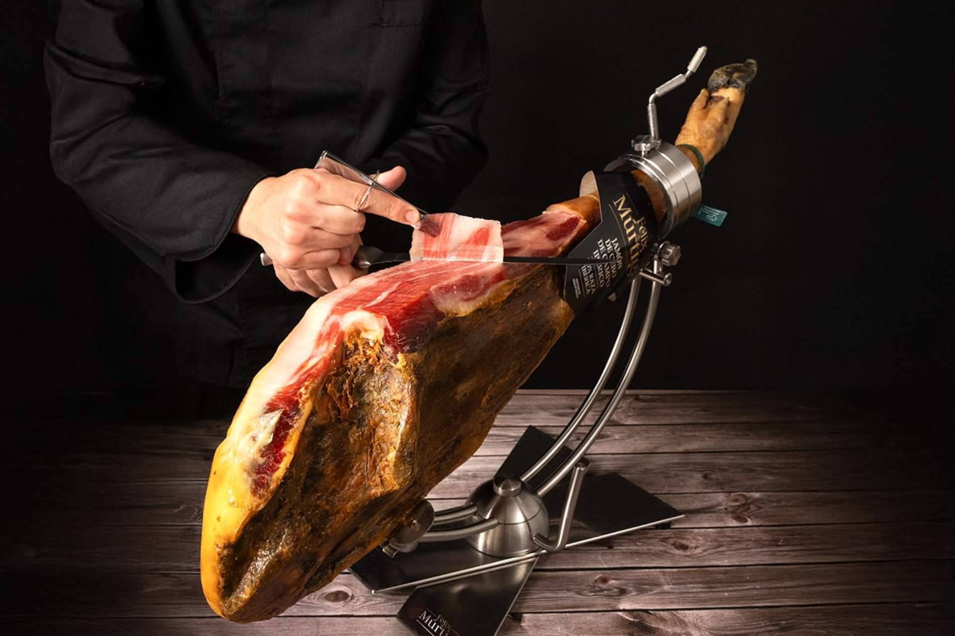 De la dehesa a la mesa; jamón ibérico para Navidad