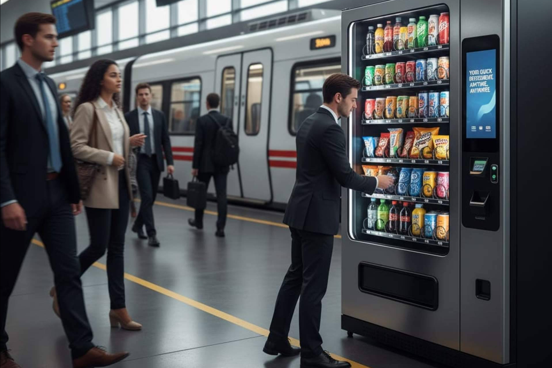 Vending para empresas con personalización; una solución pensada para cada entorno profesional
