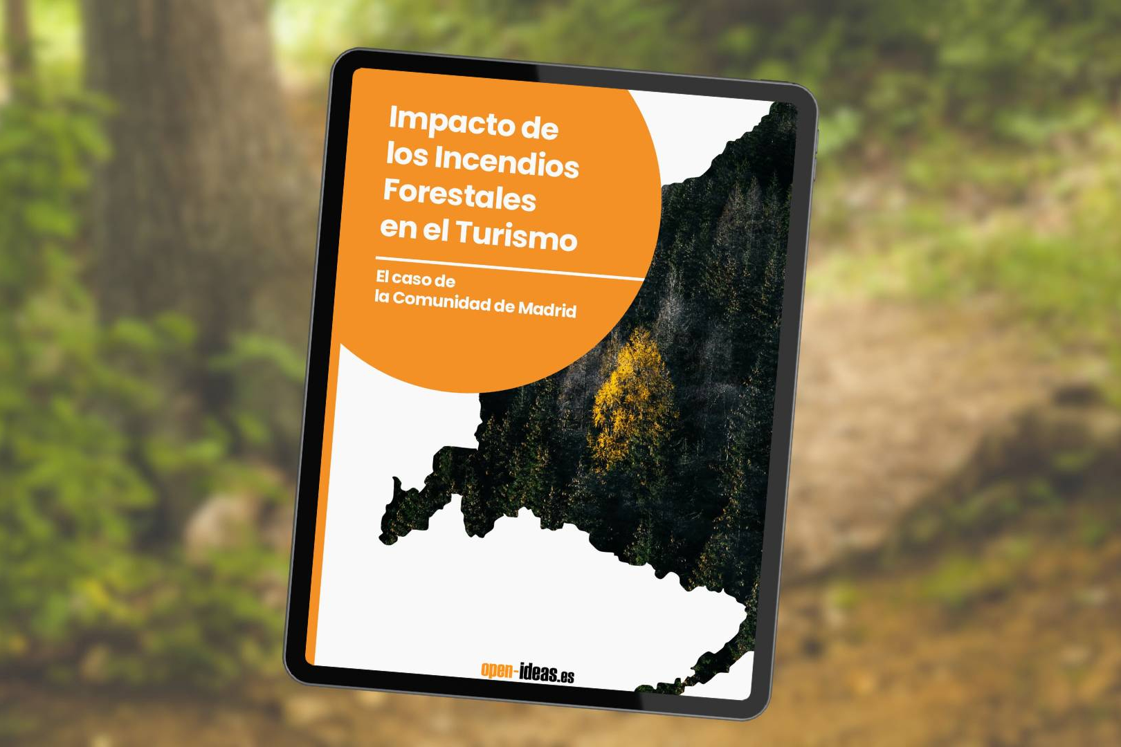 Un informe de Open-Ideas y Discomon advierte sobre el impacto de los incendios forestales en la competitividad turística