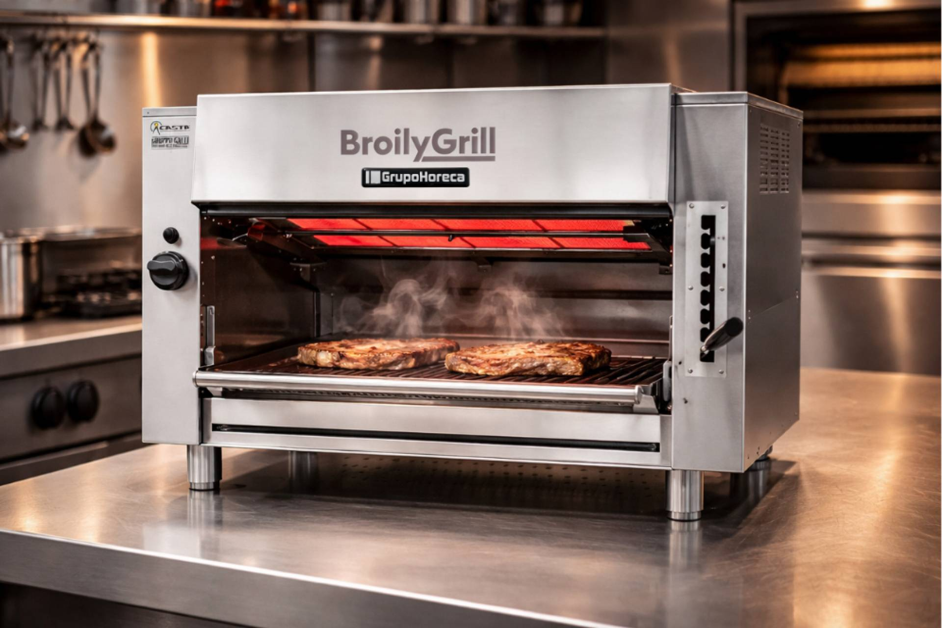 GrupoHoreca impulsa AulaChef como centro de demostración del grill de alta temperatura BroilyGrill