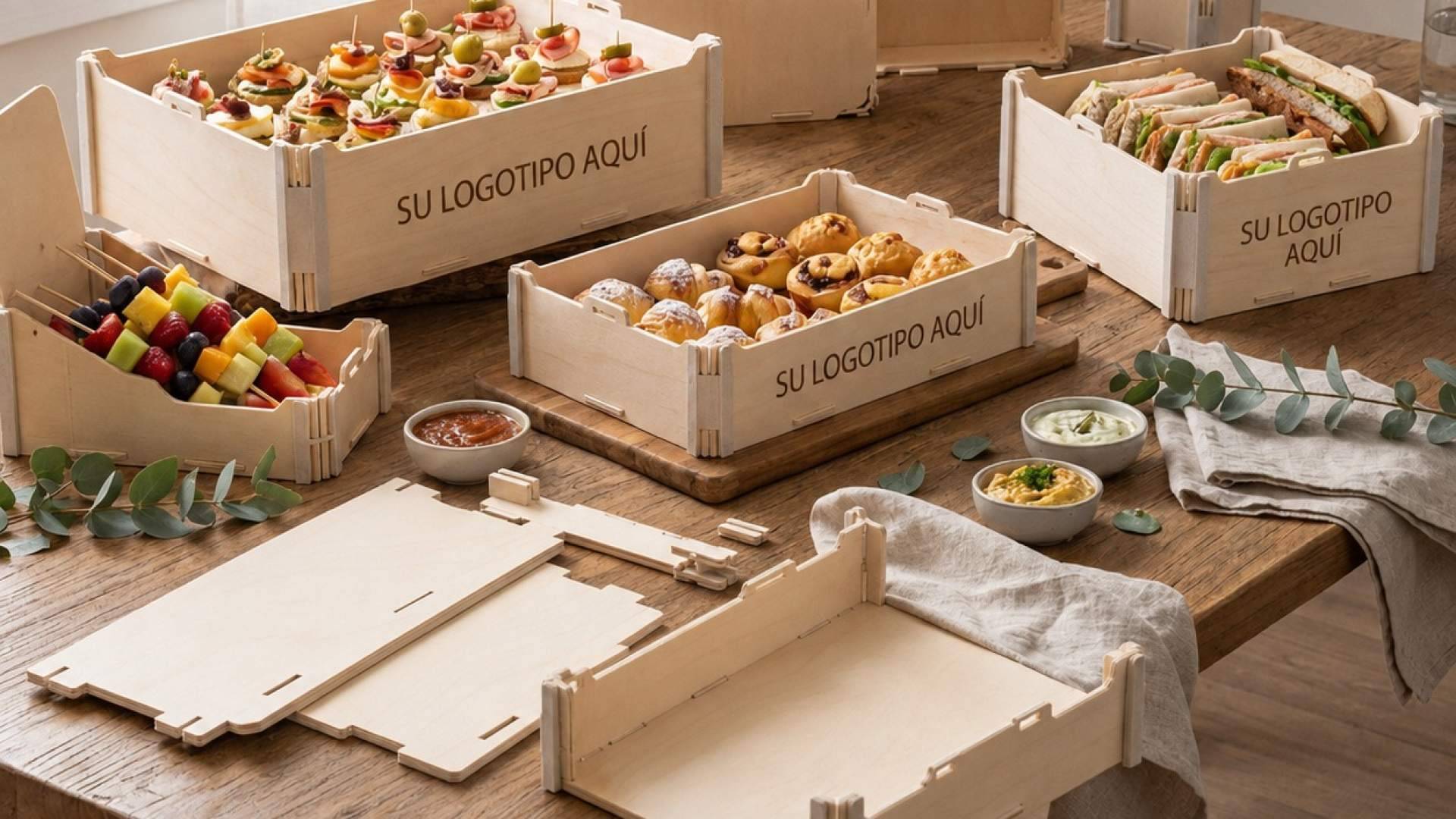 Packaging alimentario personalizado; la propuesta de Sincla para catering y eventos profesionales