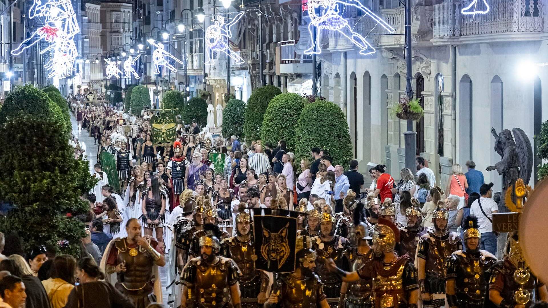 Las fiestas de Carthagineses y Romanos se viven entre patrimonio, historia y rutas temáticas